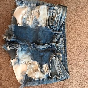 High Waisted Cut Offs